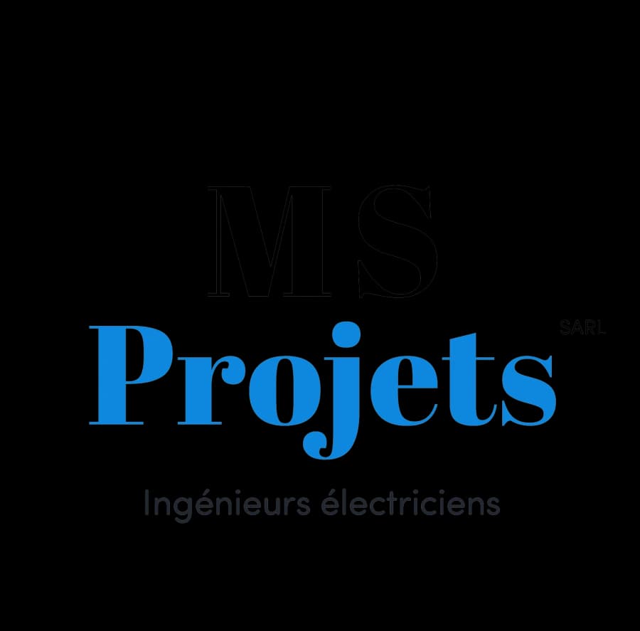Logo de MS Projets Sàrl, ingénieurs électriciens